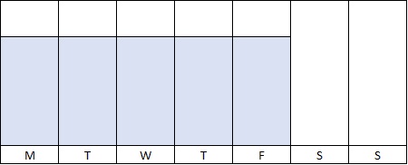 Part Time Work Pattern